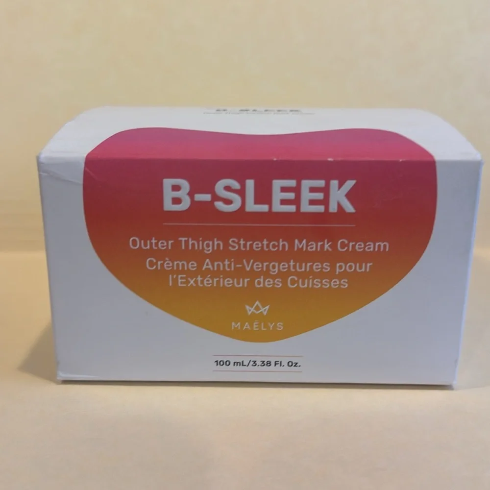 MAELYS B-Sleek B-SLEEK Outer Thigh Stretch Mark Cream 3.38oz NIB Sealed $49